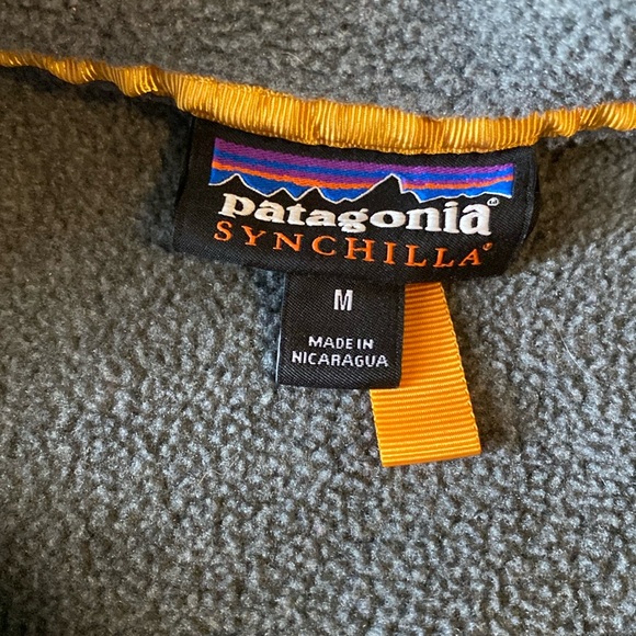 ❤️ Patagonia Synchilla Pullover Size Medium - Picture 4 of 13